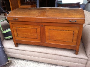 Antique French trunk for my bedroom