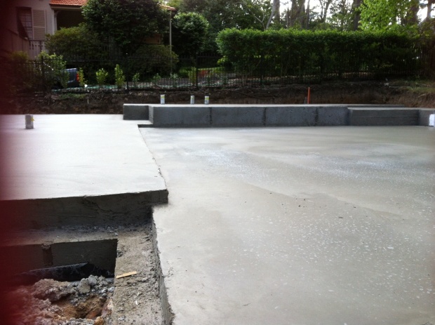 Our Slab poured 4th November