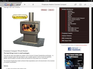 Our proposed wood burner